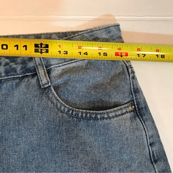 Butterfly 🦋 boho women’s jeans high rise wide leg size 12 - Picture 14 of 16